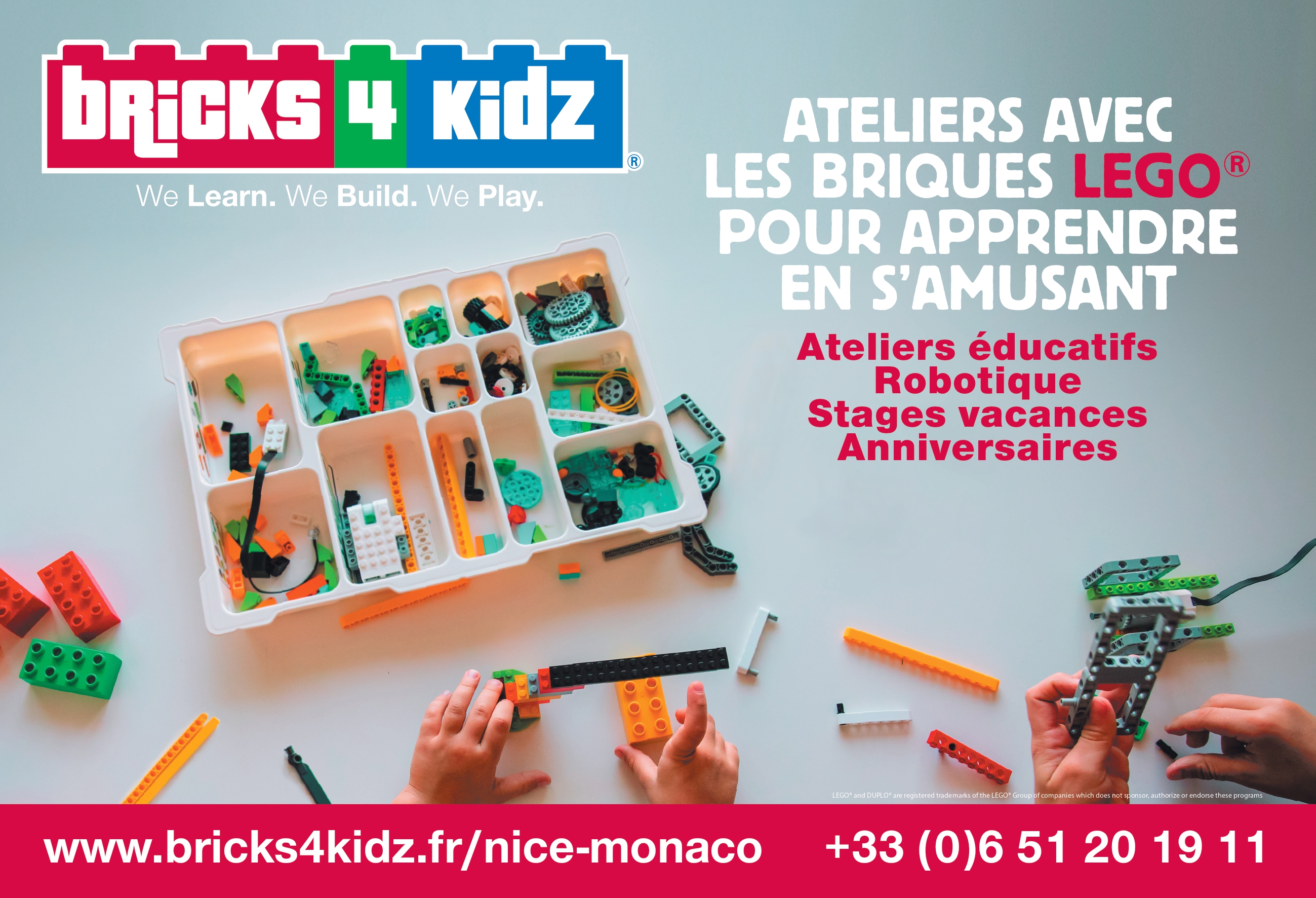 Animation ludique et éducative avec les briques LEGO®